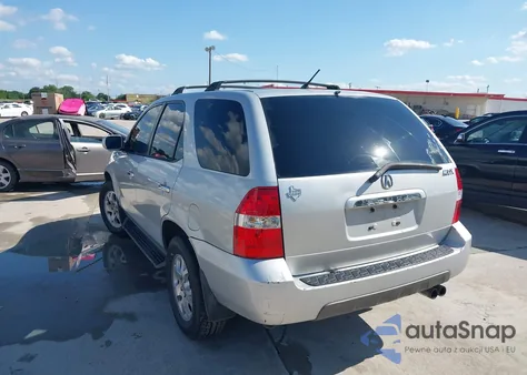 2001 Acura Mdx from USA, damaged, VIN 2HNYD18601H502861